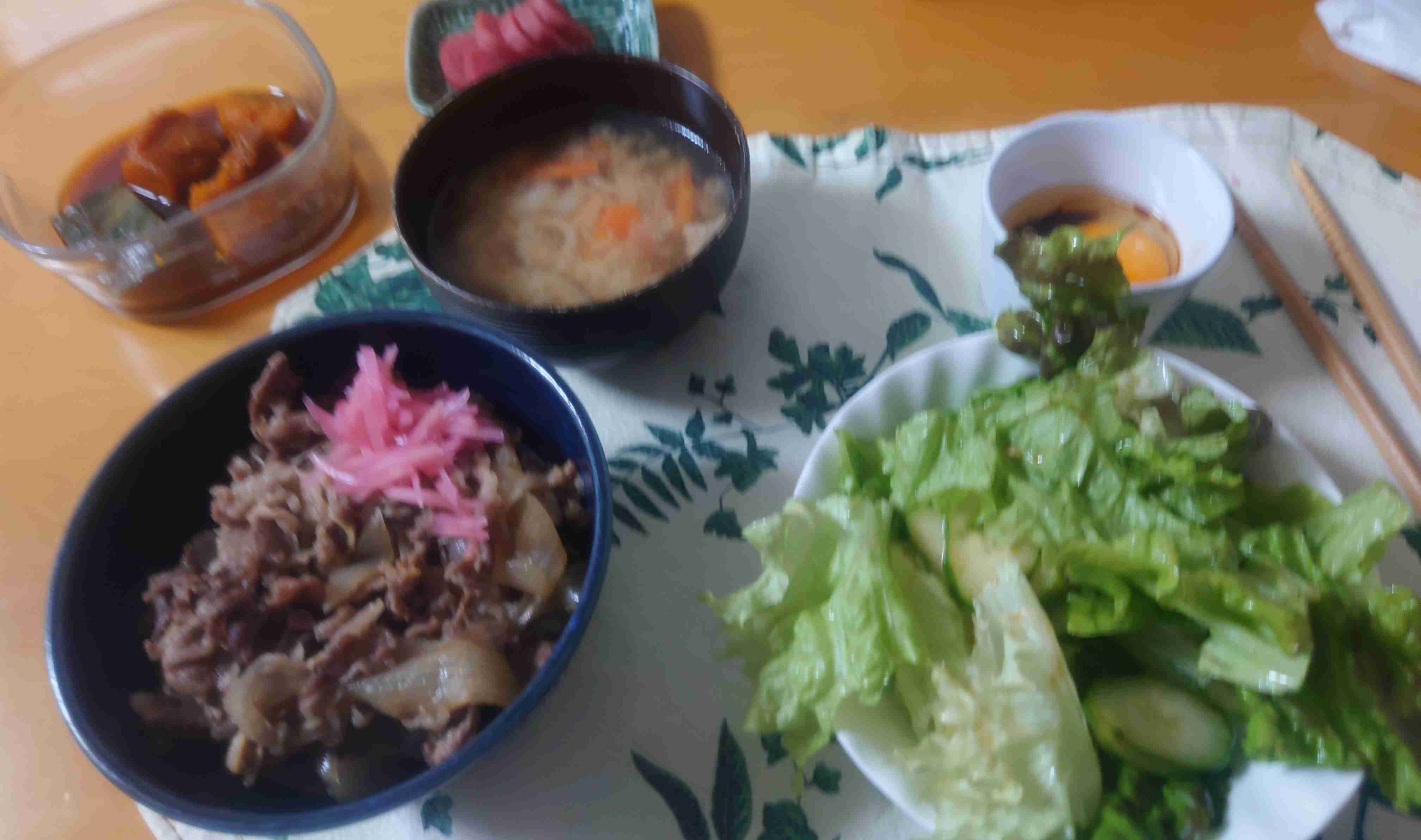 晩ご飯に牛丼はどうですか?