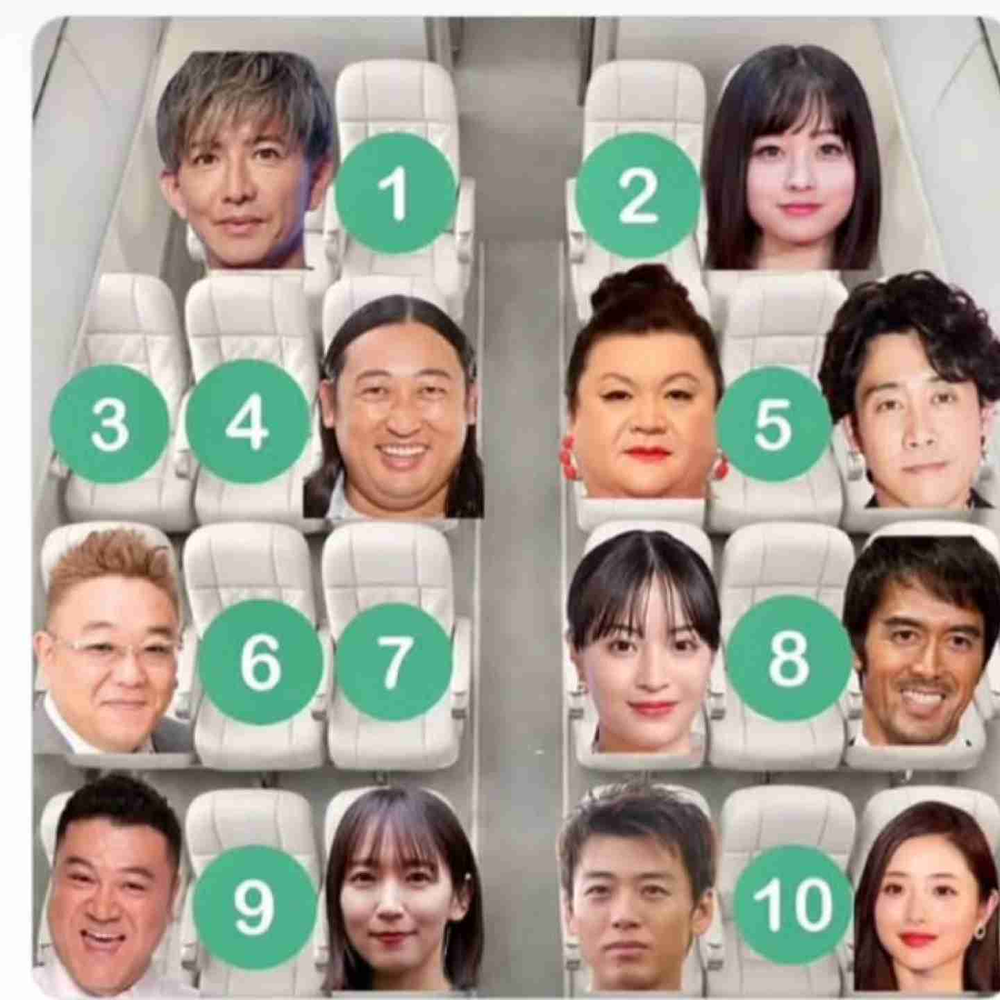 長時間フライト「あなたならどこに座る?」話題のミームにGACKTさん真剣回答 「最悪の場合、墜ちる」