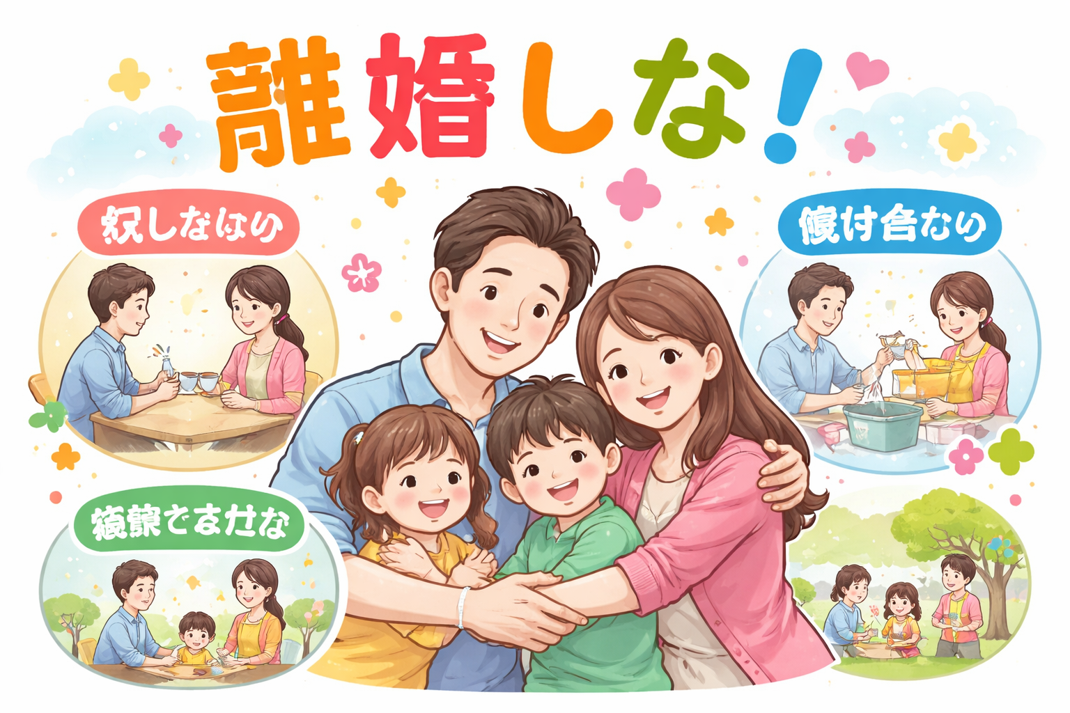 ［AI画像］離婚しな［作ってみよう‼️］