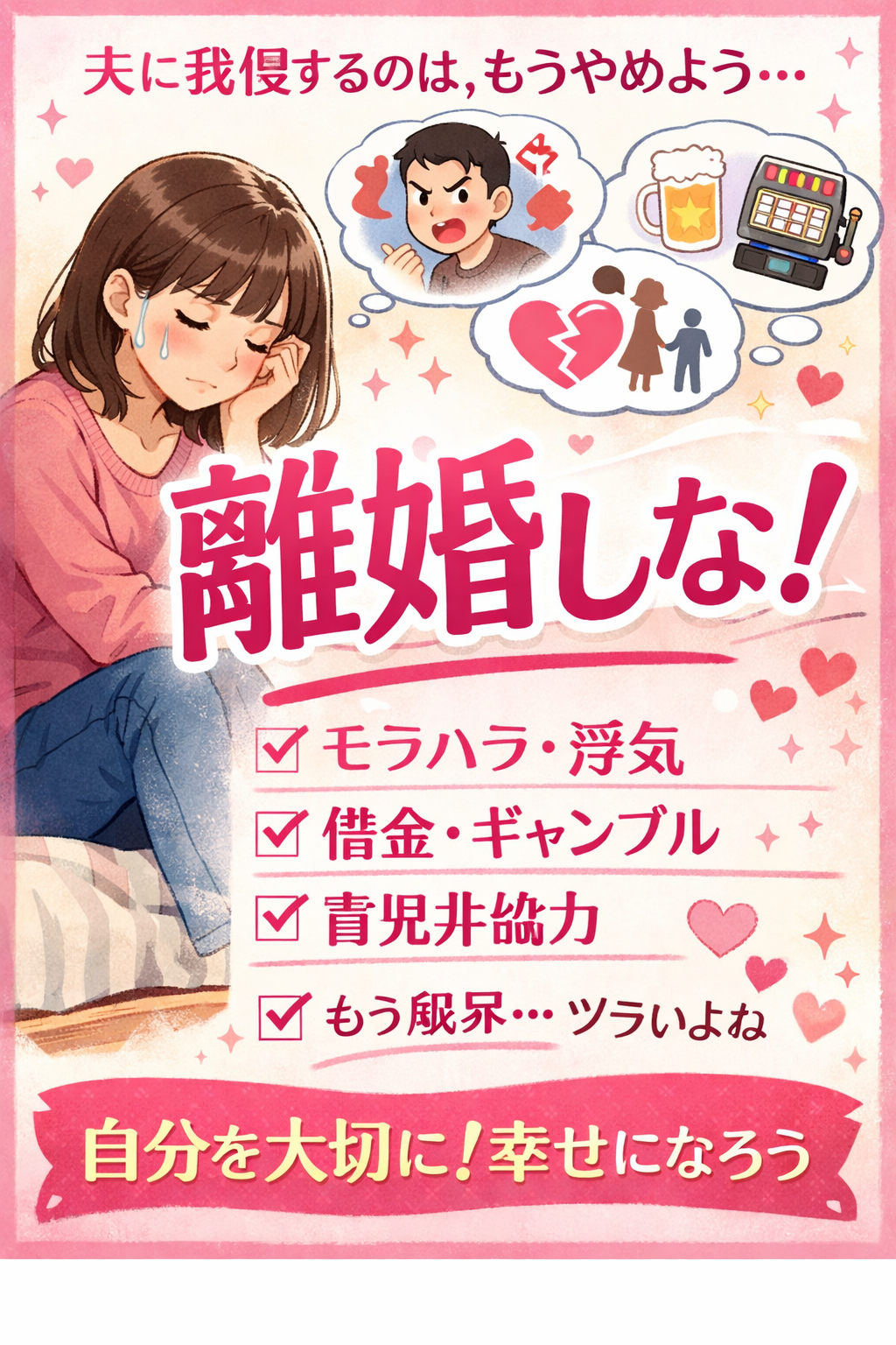 ［AI画像］離婚しな［作ってみよう‼️］