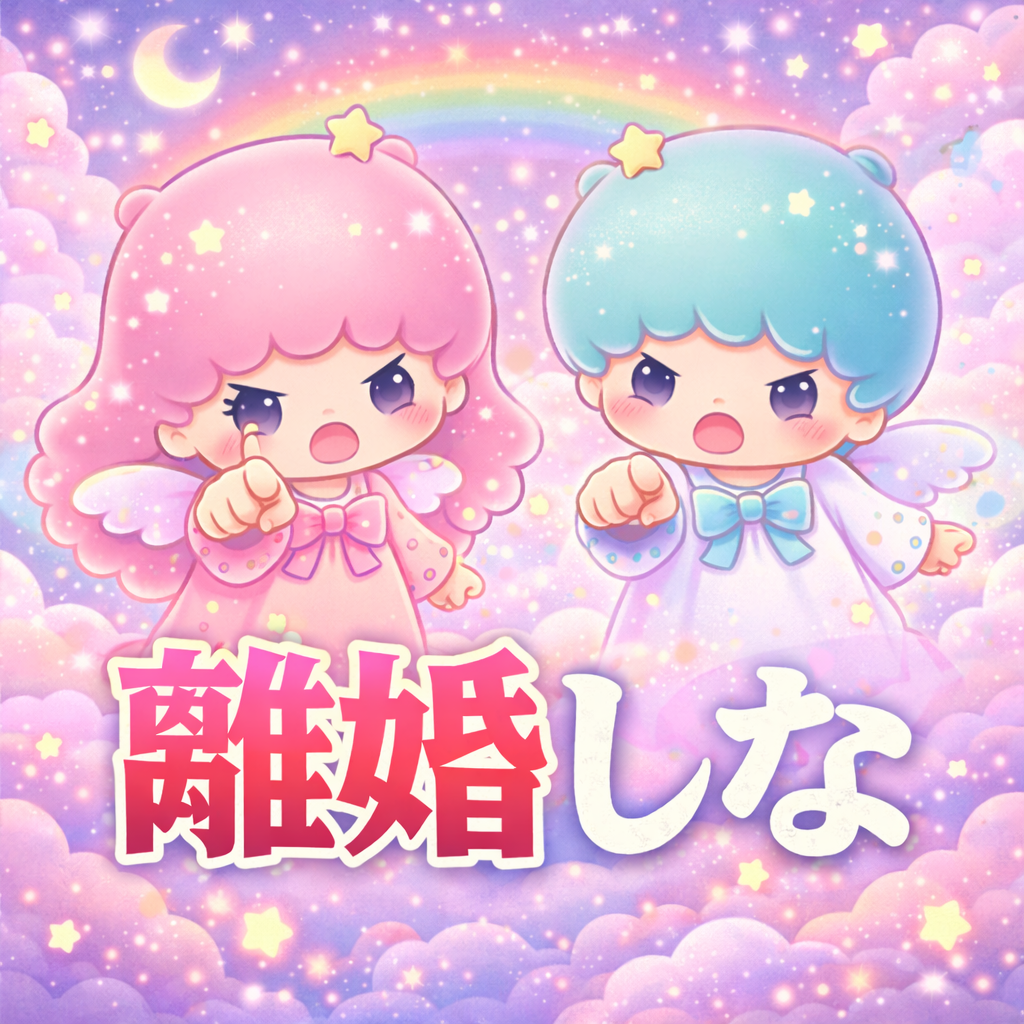 ［AI画像］離婚しな［作ってみよう‼️］