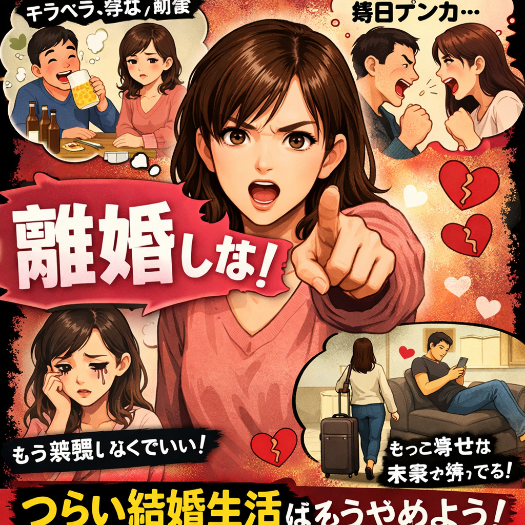 ［AI画像］離婚しな［作ってみよう‼️］