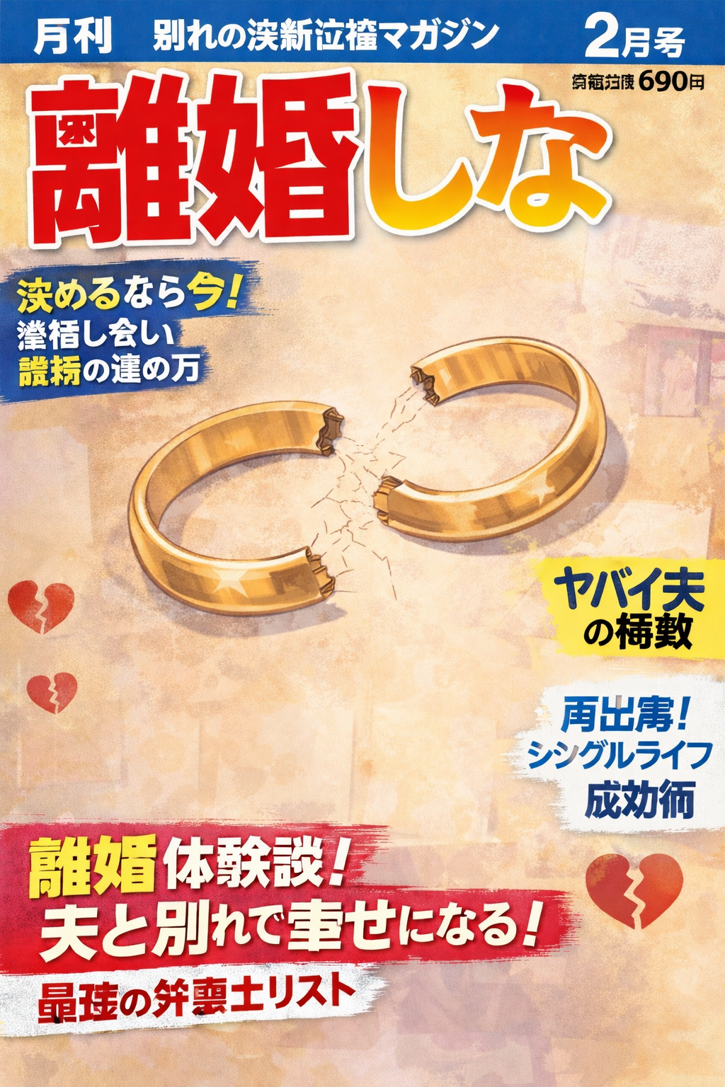 ［AI画像］離婚しな［作ってみよう‼️］