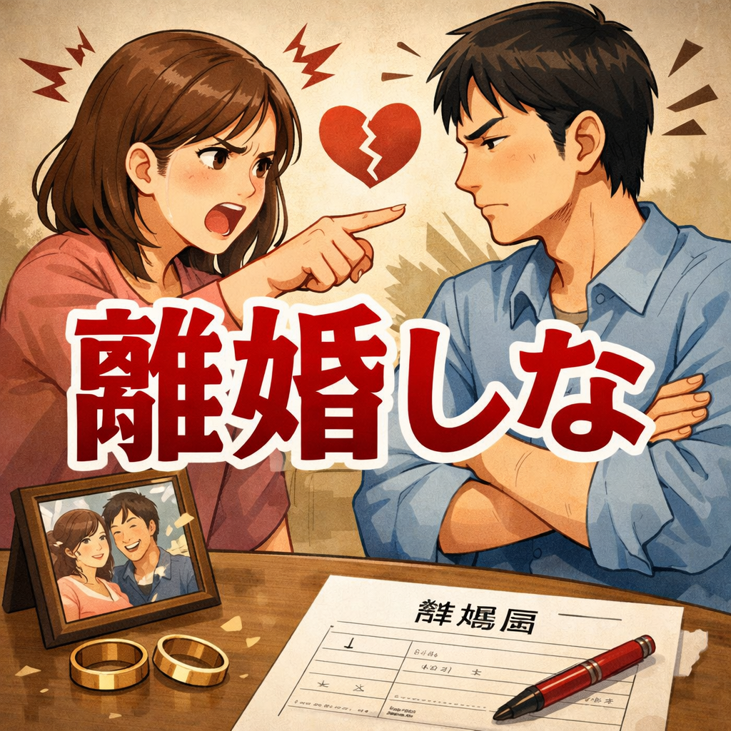 ［AI画像］離婚しな［作ってみよう‼️］