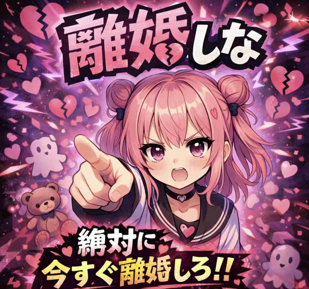 ［AI画像］離婚しな［作ってみよう‼️］