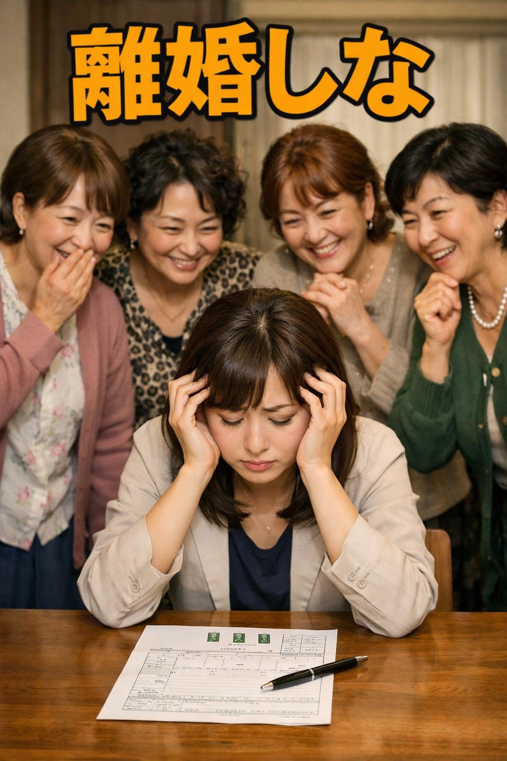 ［AI画像］離婚しな［作ってみよう‼️］