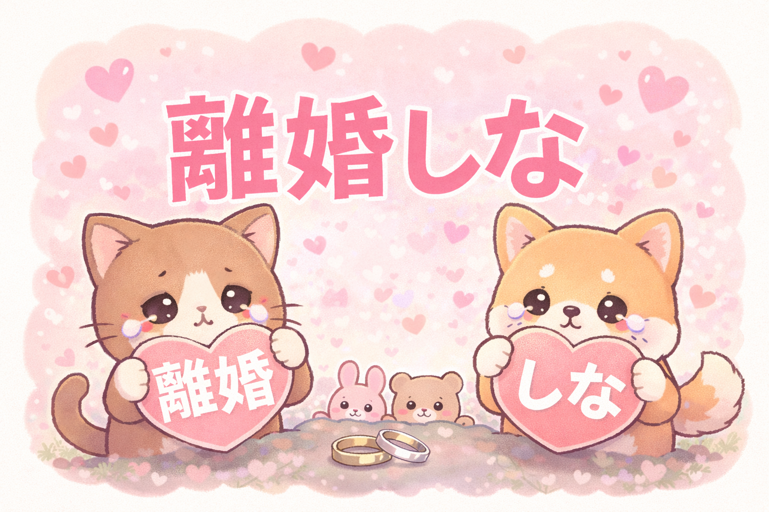 ［AI画像］離婚しな［作ってみよう‼️］