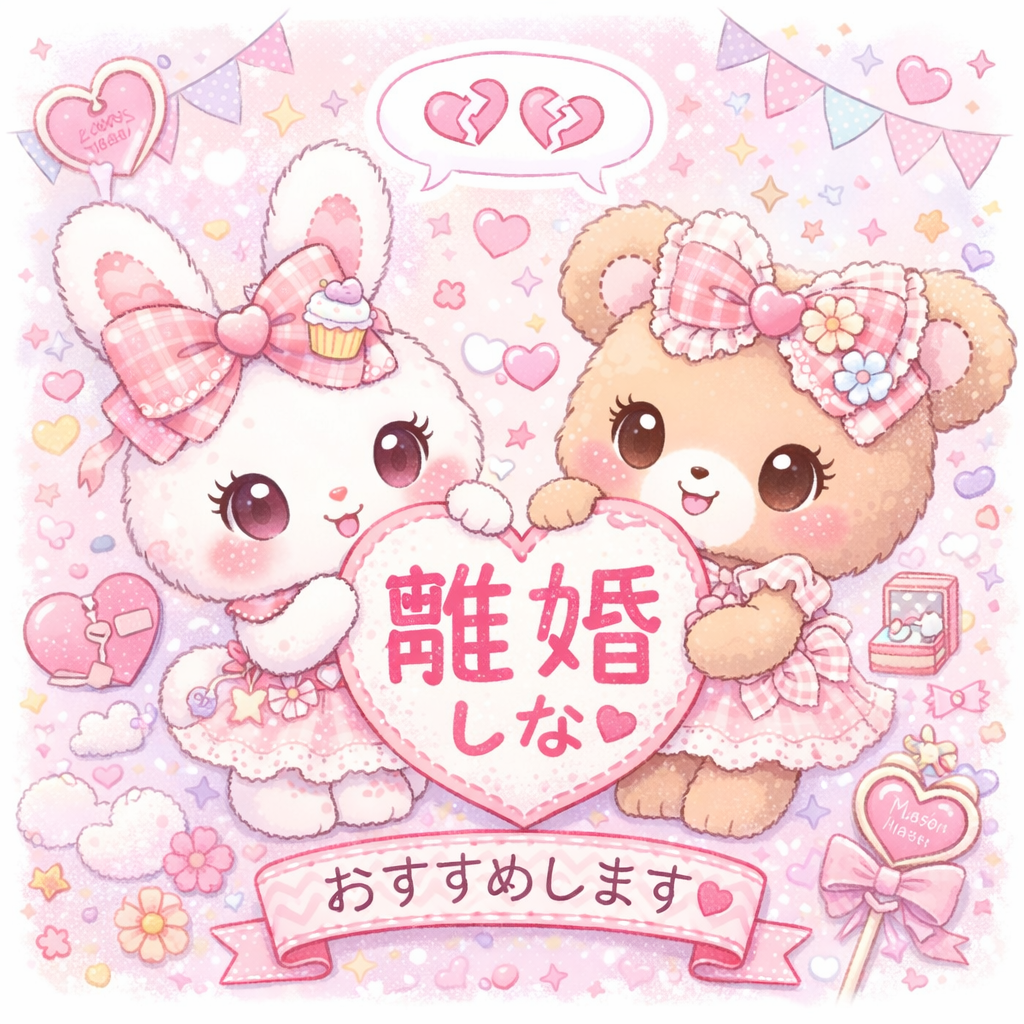 ［AI画像］離婚しな［作ってみよう‼️］