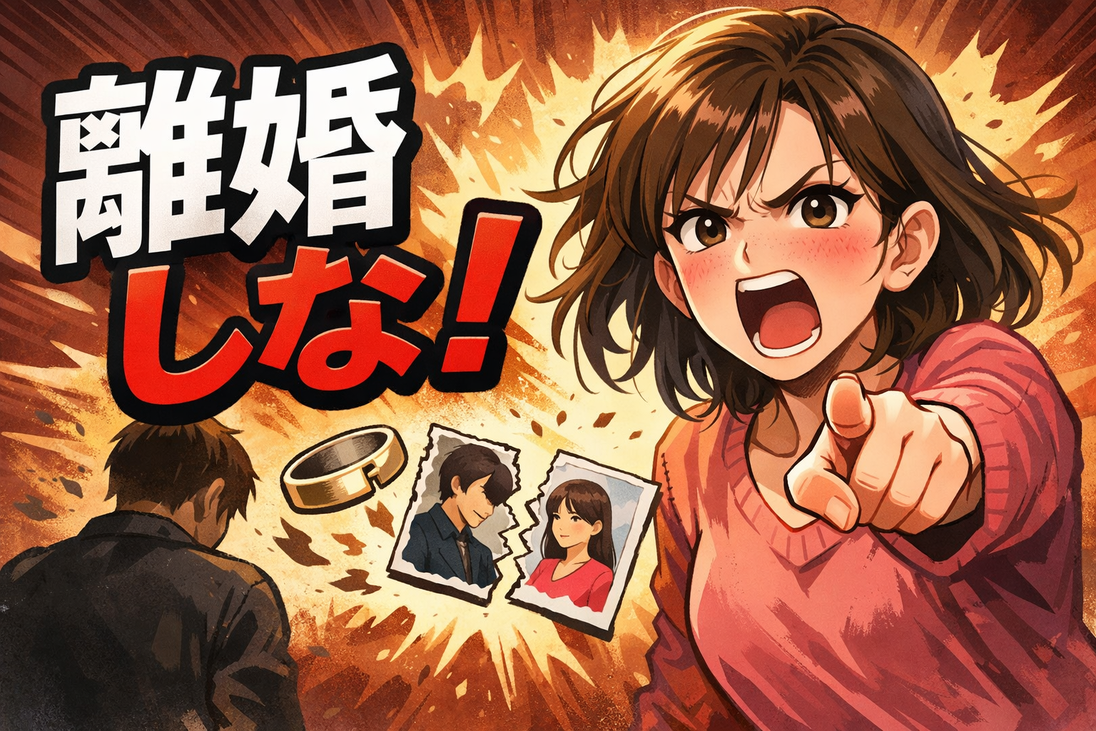 ［AI画像］離婚しな［作ってみよう‼️］