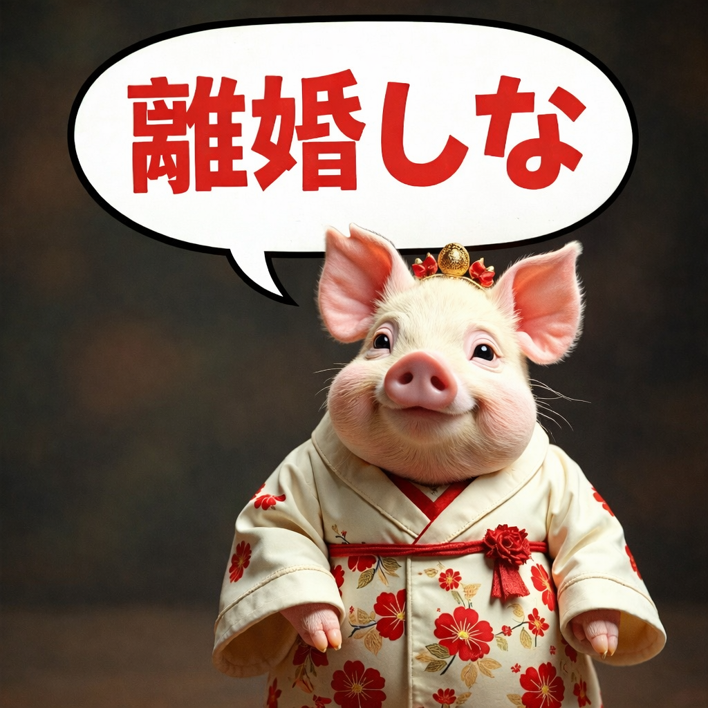 ［AI画像］離婚しな［作ってみよう‼️］