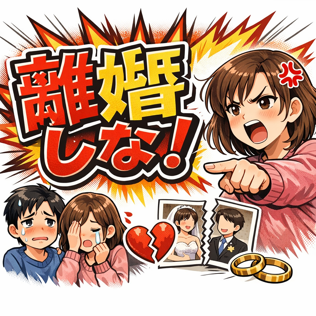 ［AI画像］離婚しな［作ってみよう‼️］