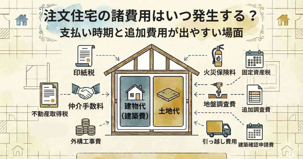 【聞いてない】注文住宅の追加費用【見積なし】