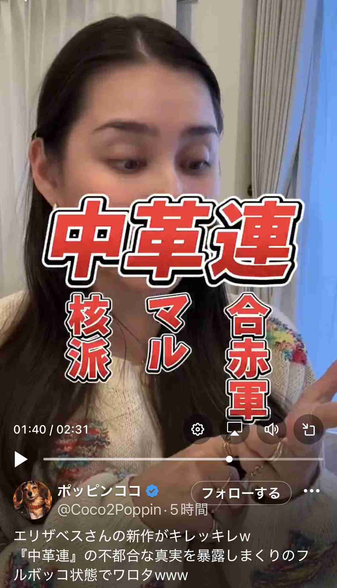 蓮舫氏「中道改革連合＝暴走族の名前みたい」との声に私見「車好きの私には…」