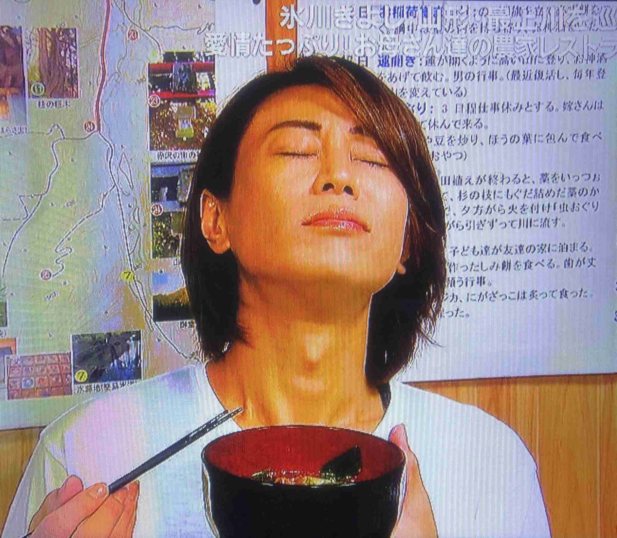 美味しそうに食べてる芸能人の画像が見たい🍱