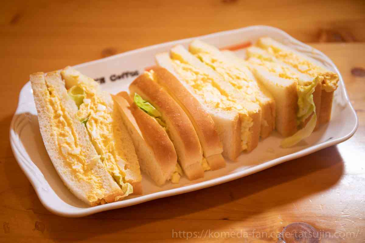 1番美味しいたまごサンド