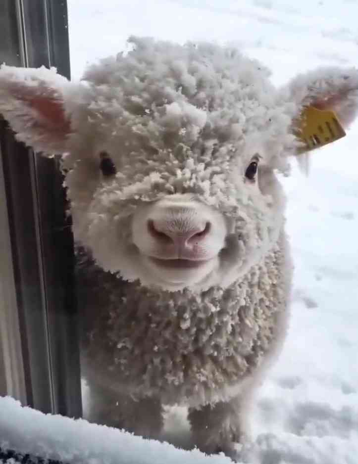 白い動物たち