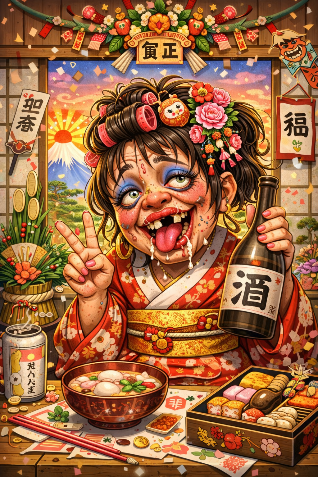 お題を出したら誰かが生成AIで画像を作ってくれるくれるトピ【Part9】