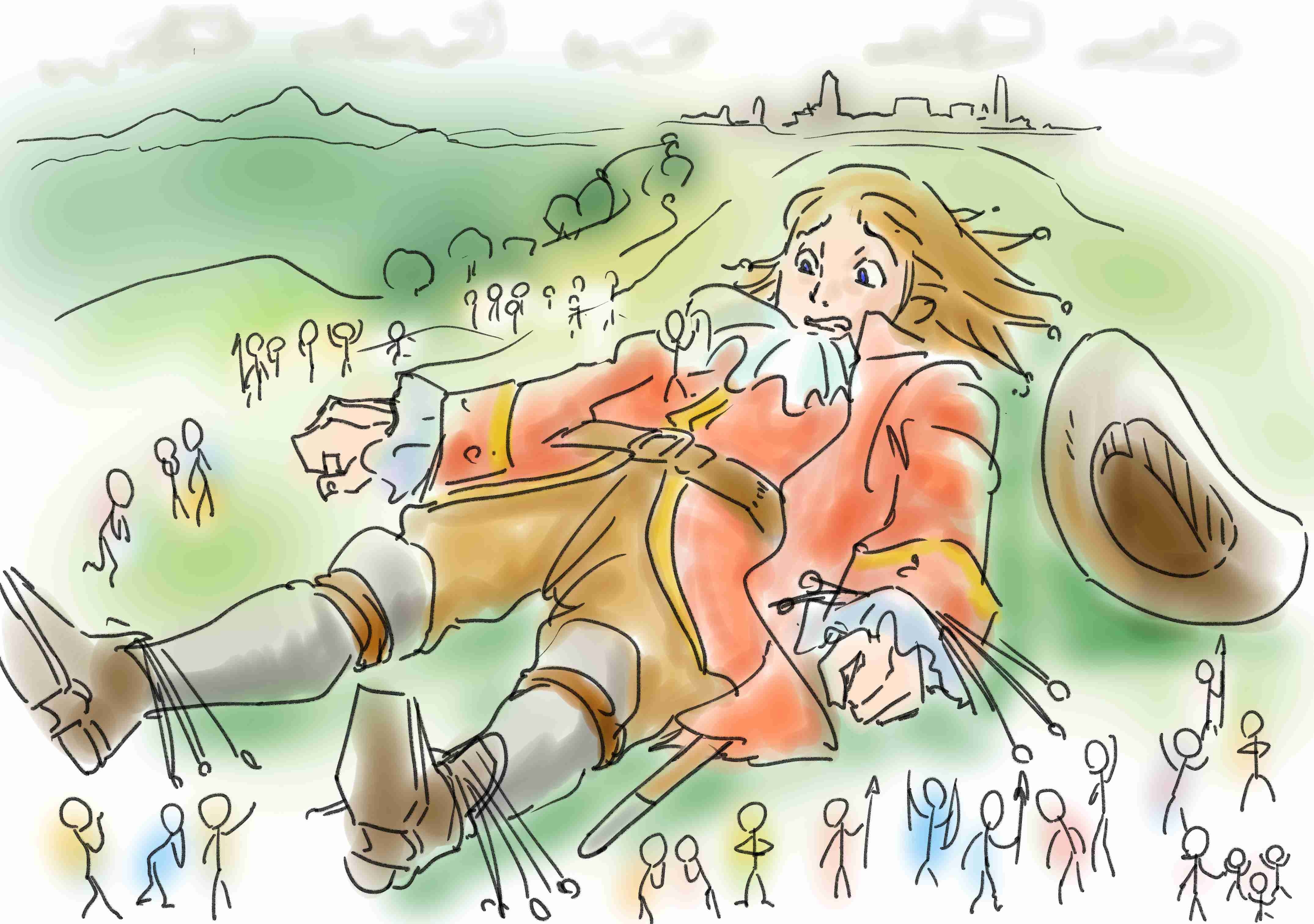 絵を描いてしりとりしたい