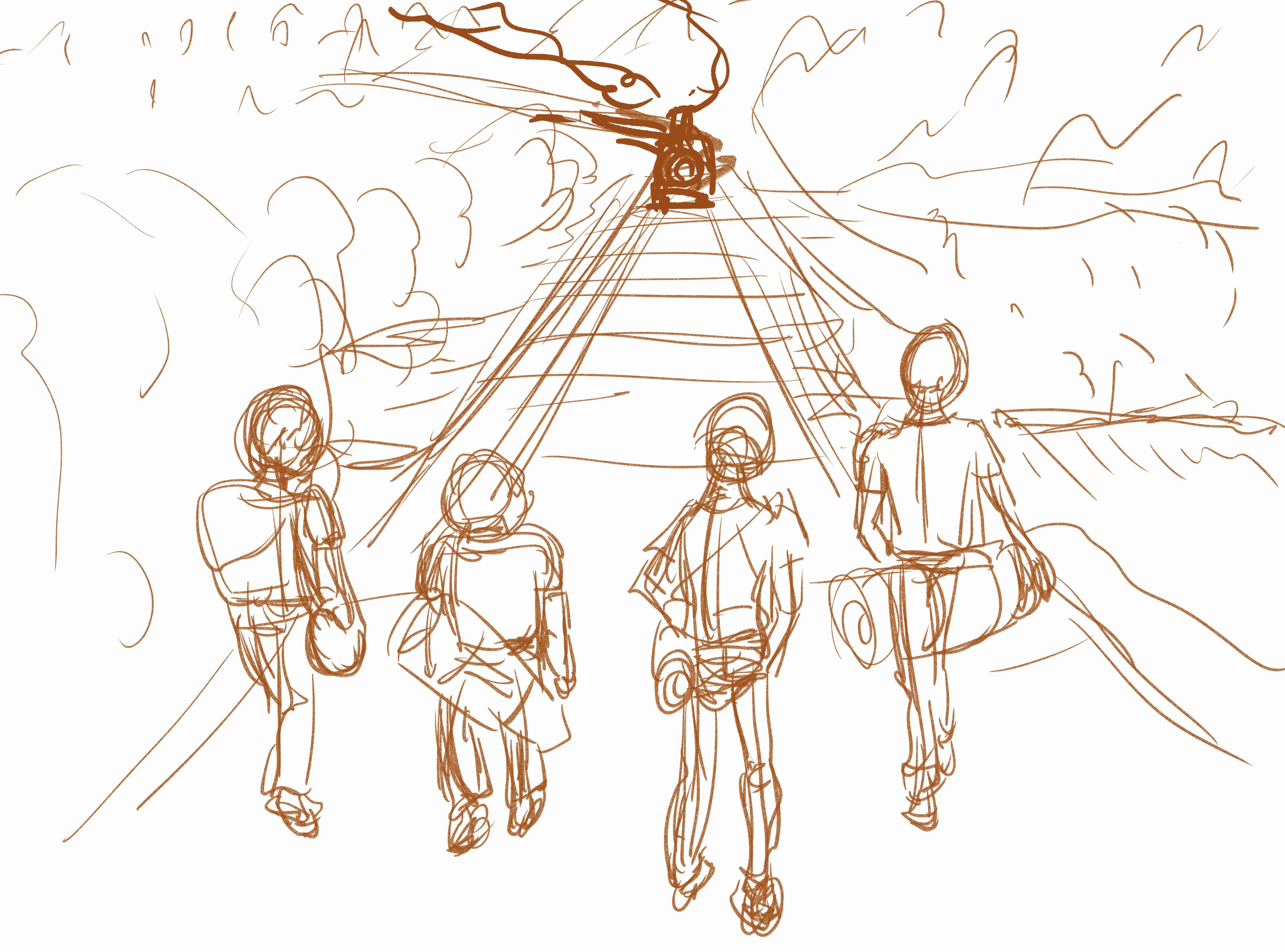 絵を描いてしりとりしたい