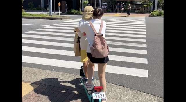 LUUP乗っている人！