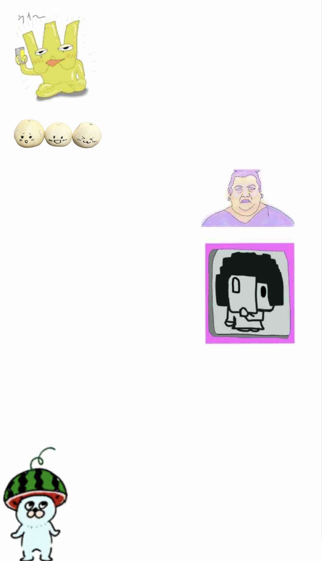描いて保存してある絵を、シール帳みたいに気軽に貼っていきませんか?