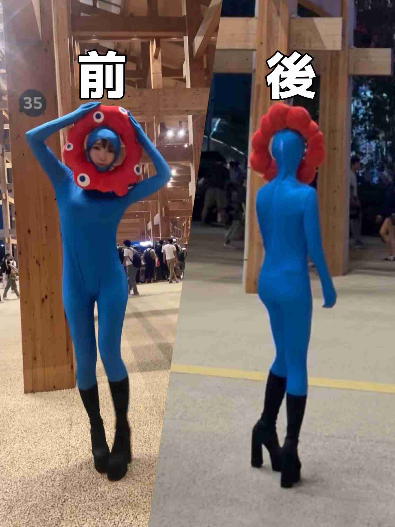 「同一人物とは思えない」　35歳現役アイドル、別人級“ON・OFF”に「ギャップすごい！」「これもう変身」