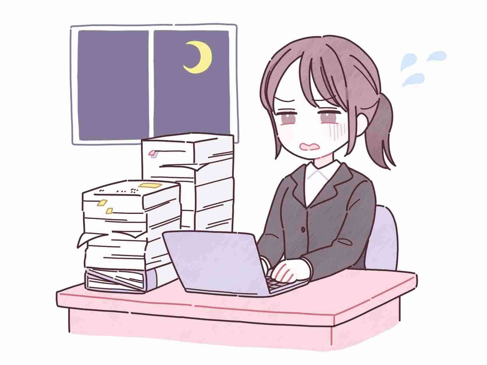 ブラック企業で働いていた人