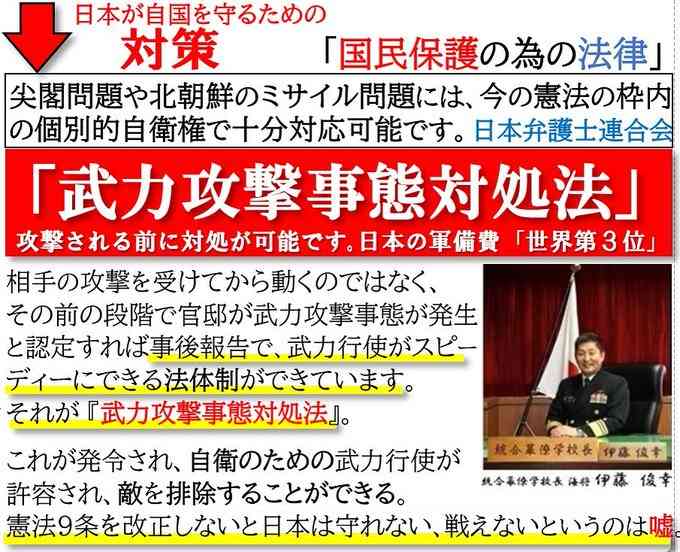 緊急事態条項（緊急政令、国会機能維持条項）を知っていますか？part7