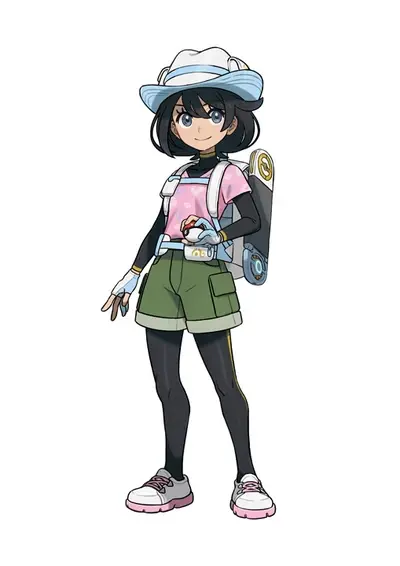 ポケモンの好きな女性トレーナー