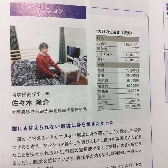 【東京】大学生一人暮らしの家賃問題
