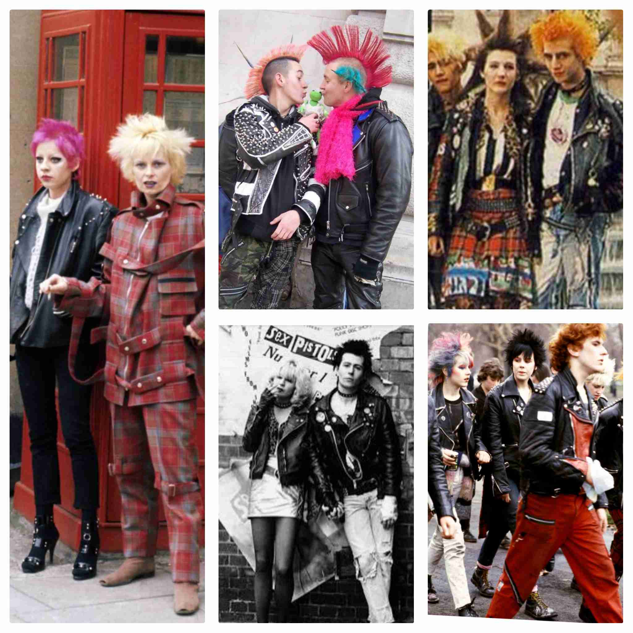 パンクロックファッション好きな人