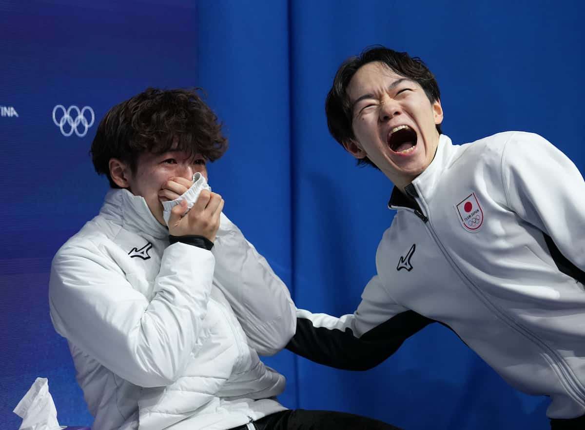鍵山優真が銀メダル！佐藤駿は会心フリーで涙の銅メダル、日本勢W表彰台　王者マリニンがまさかの8位