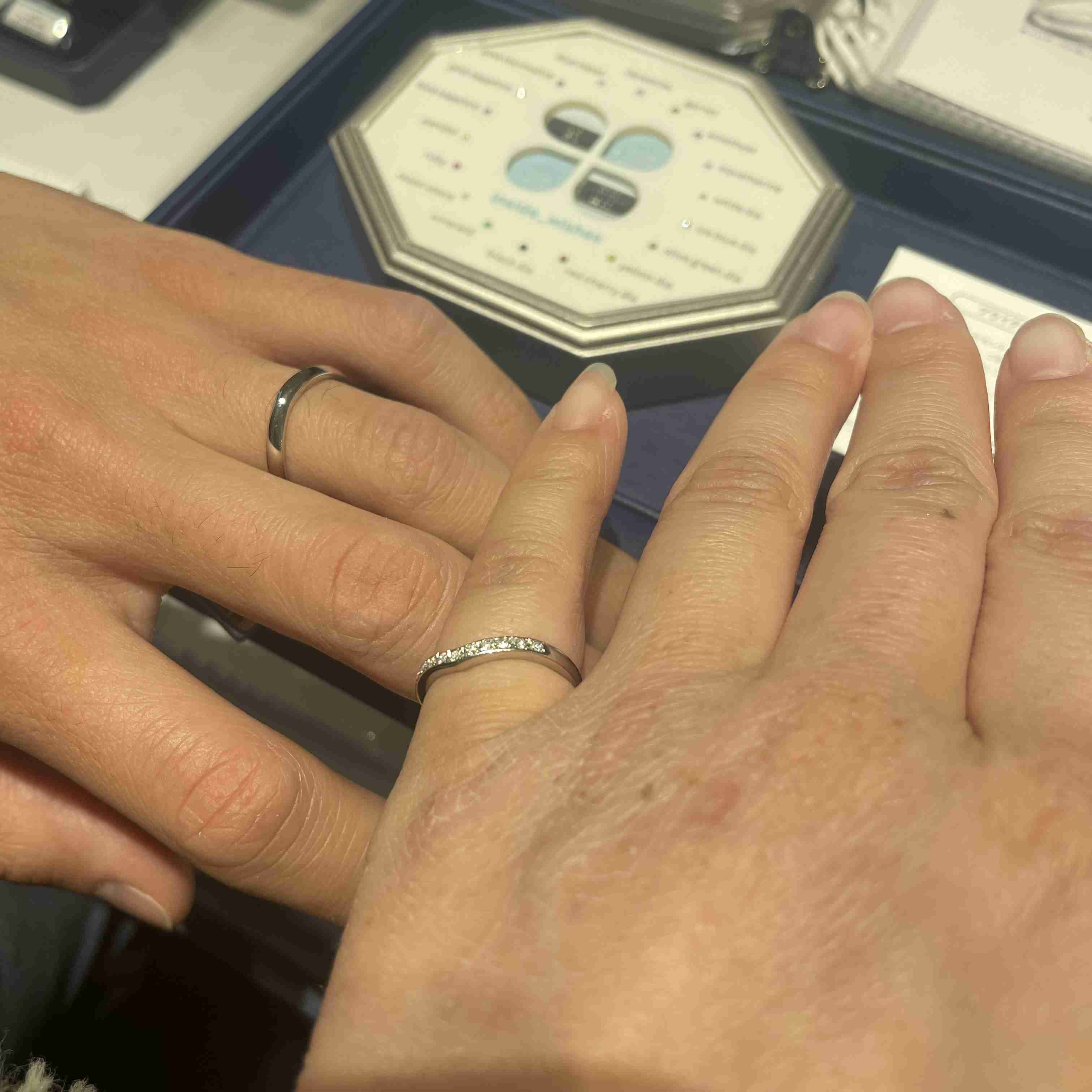 結婚指輪が見たい