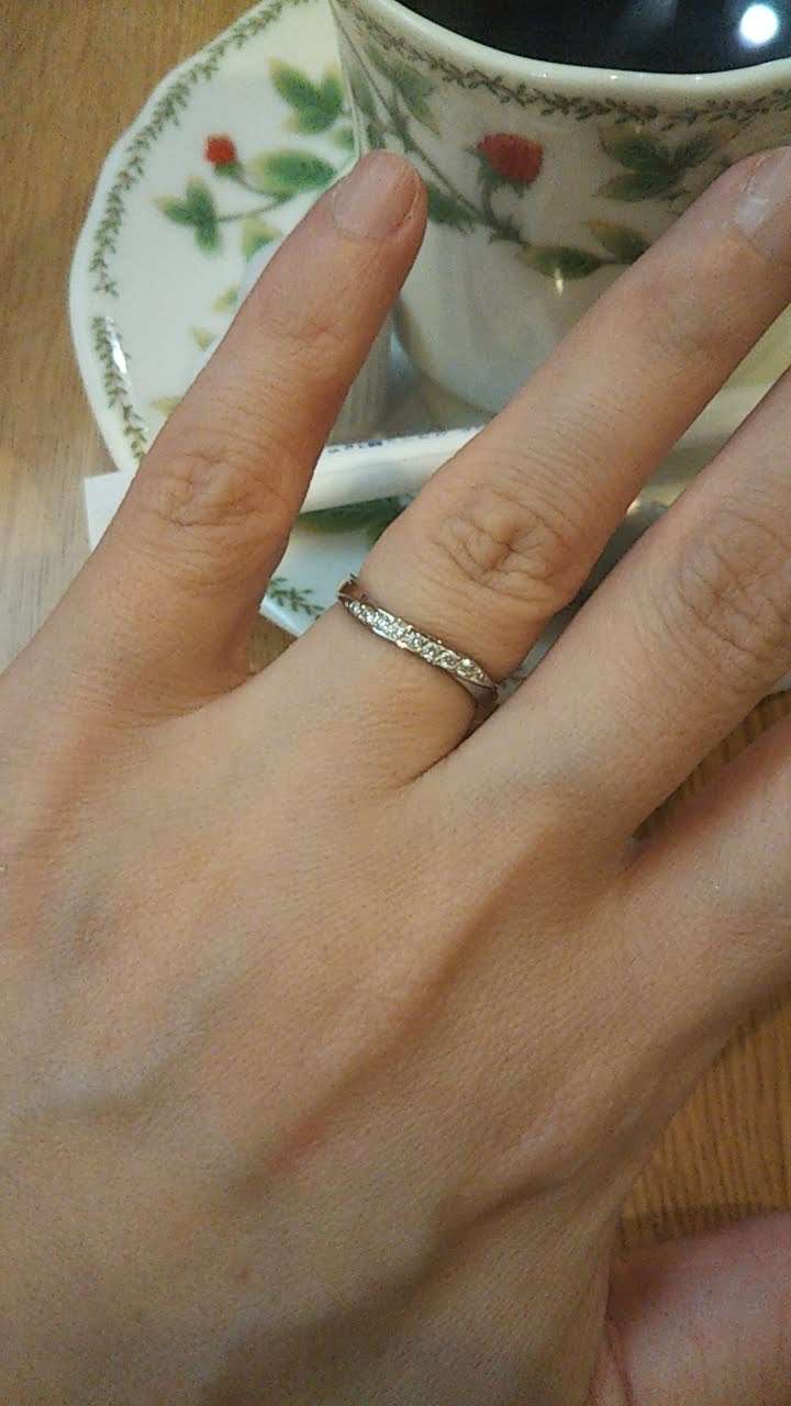 結婚指輪が見たい