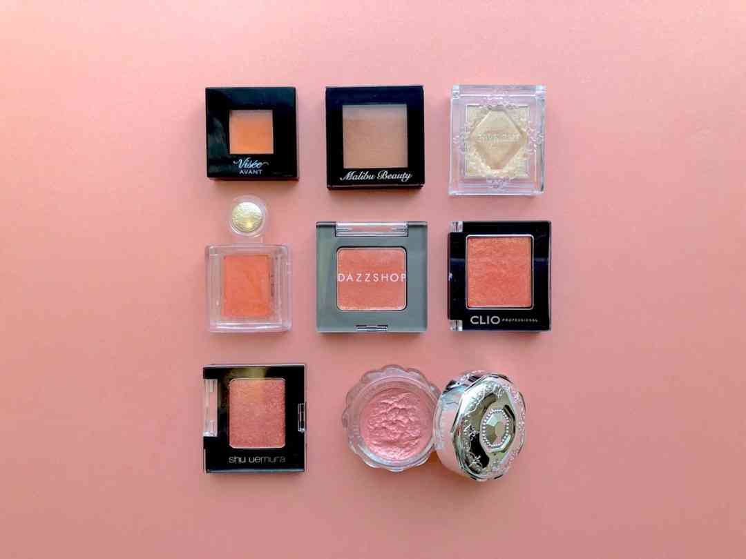 ブルベ夏のアイシャドウがオレンジ転びする問題