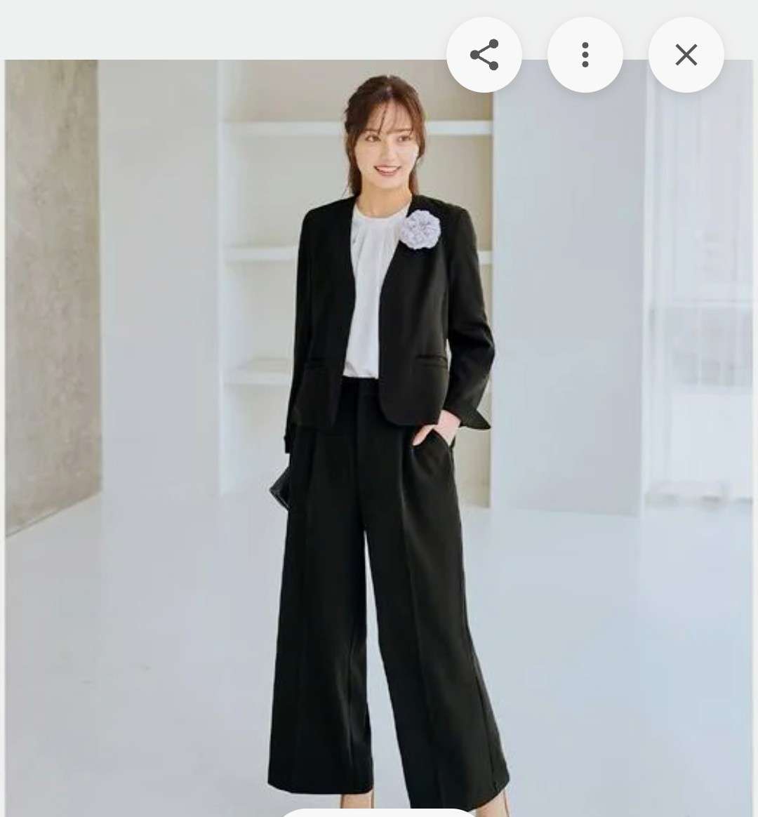 40代の卒業式・入学式コーデ。美女組のフォーマルファッション