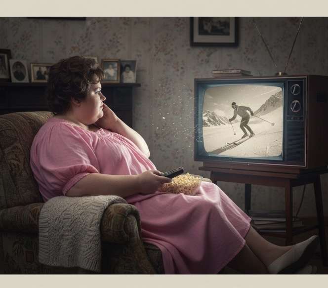 常にテレビをつけておく人