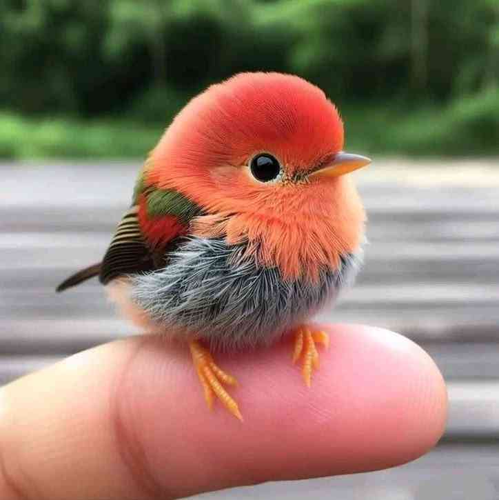 可愛い鳥をあげるトピ