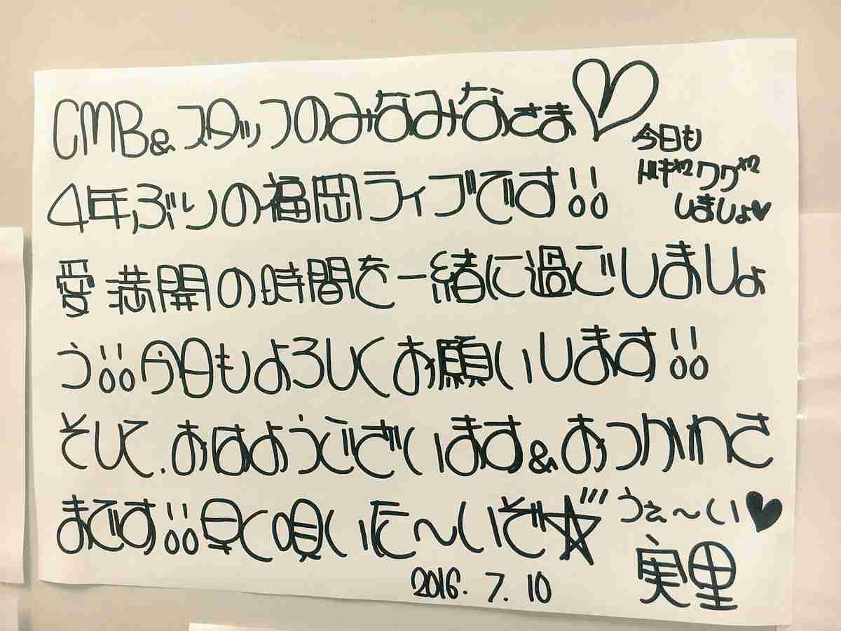 字が綺麗な芸能人