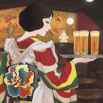 サッポロビール「ヱビス×矢沢あい」 描き下ろし“美人画”缶 数量限定発売