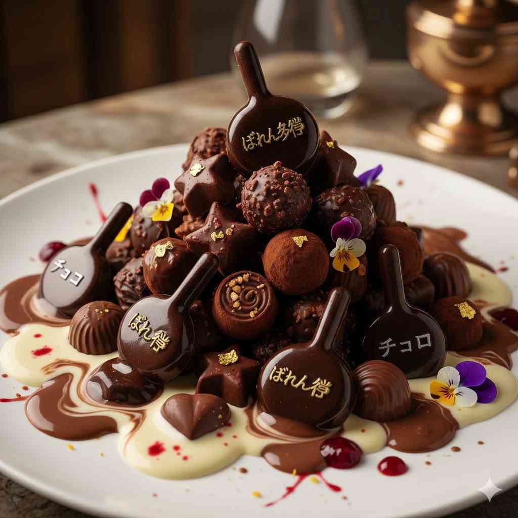 生成AIでバレンタインデーのチョコレートを作ってみよう