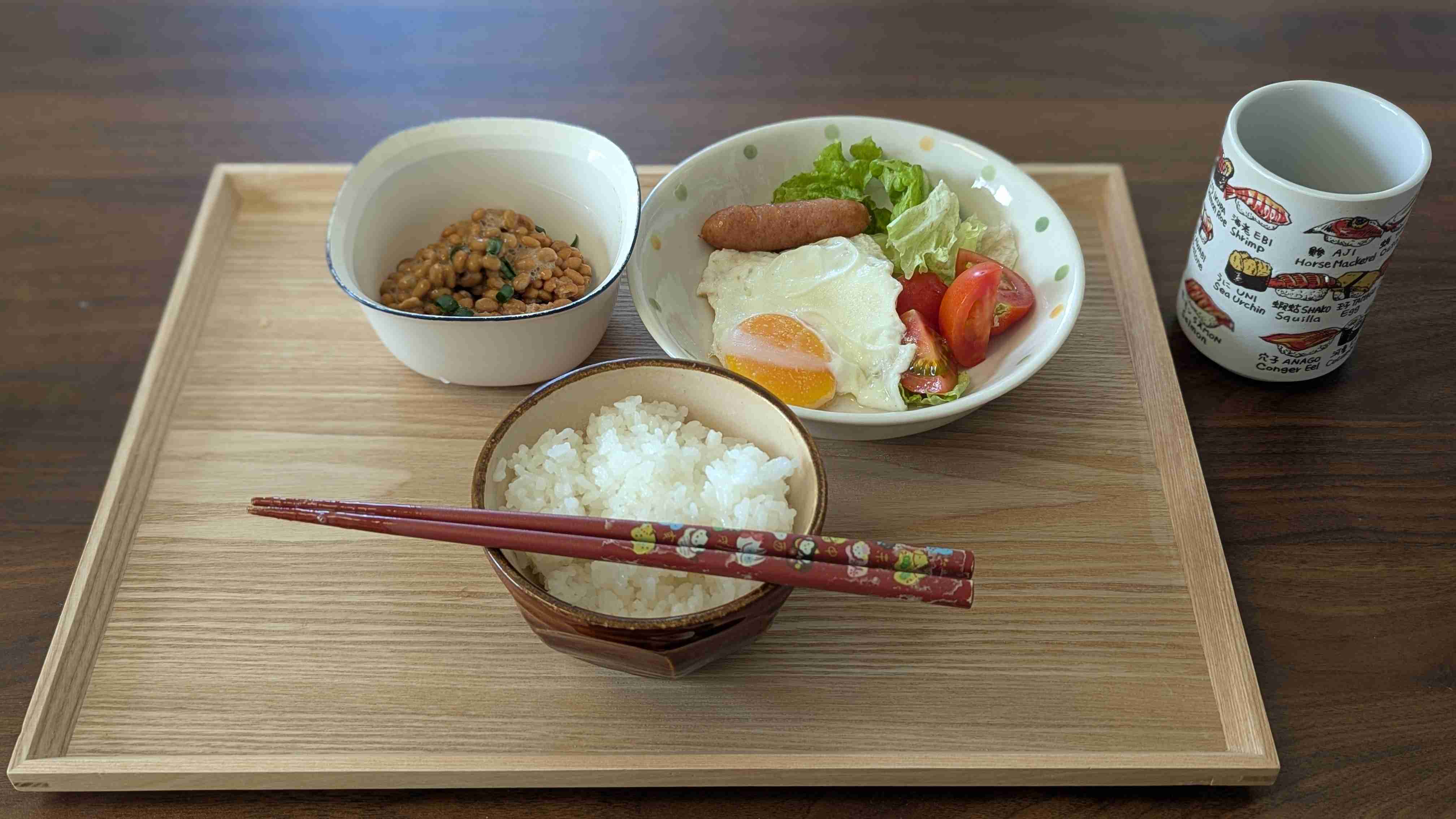 生活感のある食事が見たい