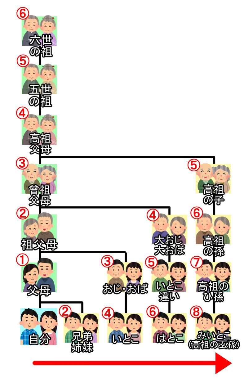 【いとこ】親戚付き合いどこまで？【はとこ】