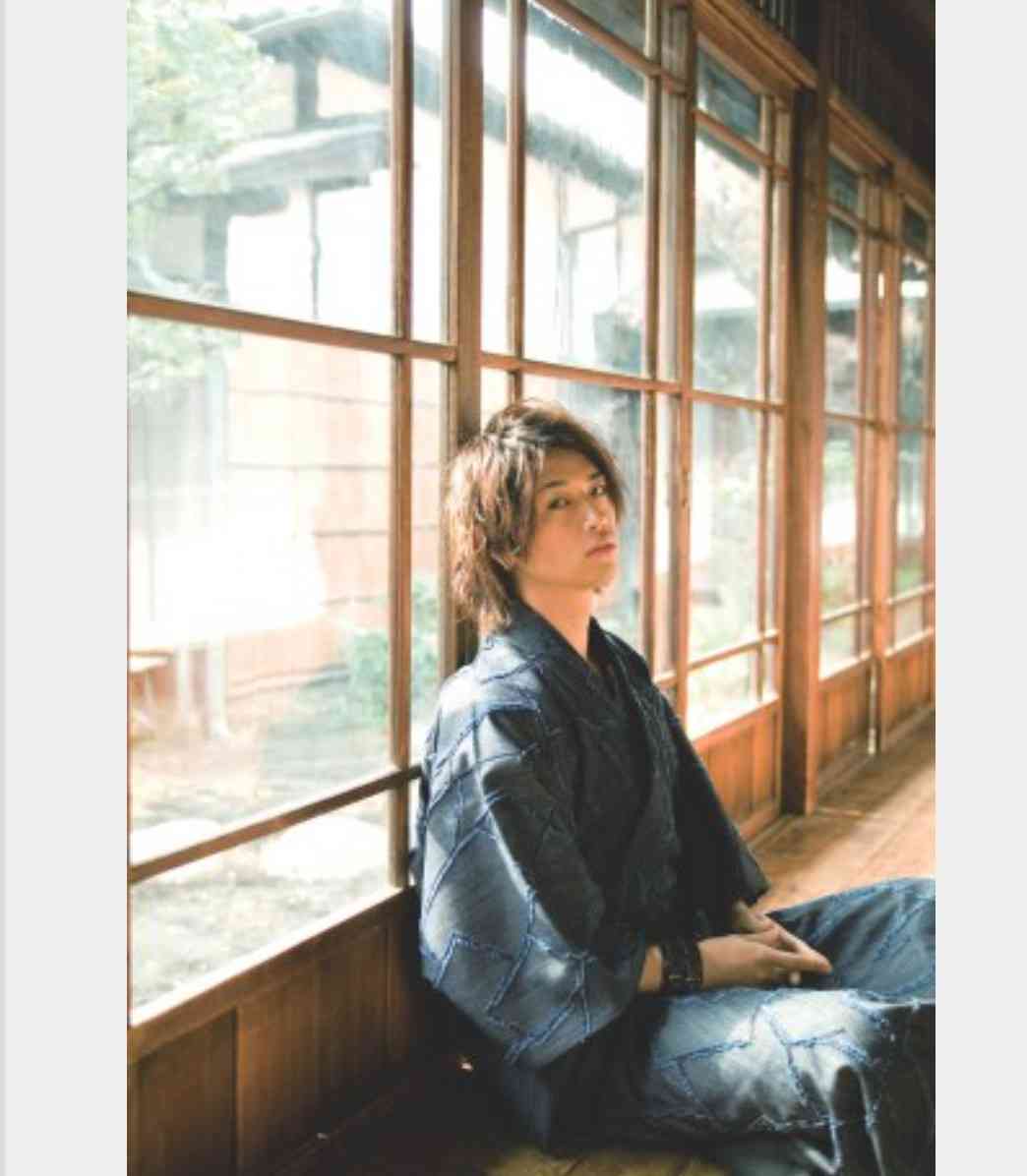 イケメン俳優の和装