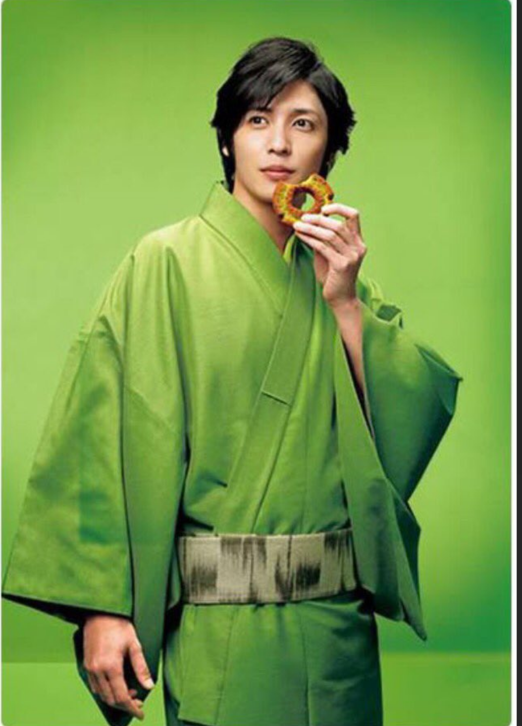 イケメン俳優の和装