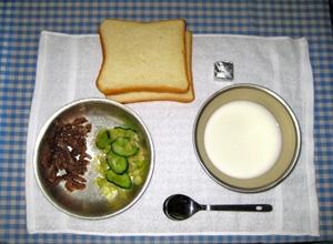 ミルメーク給食に出ていた人