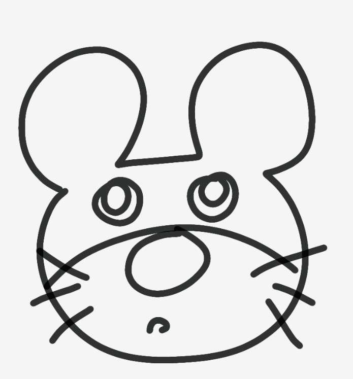 いろんな質問に手書きの絵で答える遊び