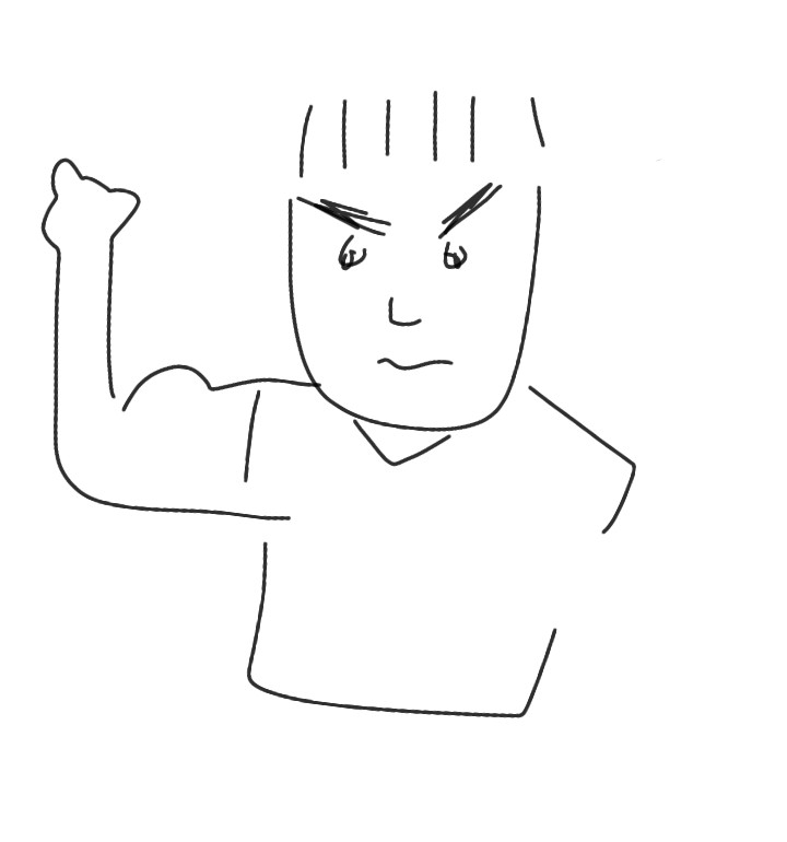 いろんな質問に手書きの絵で答える遊び