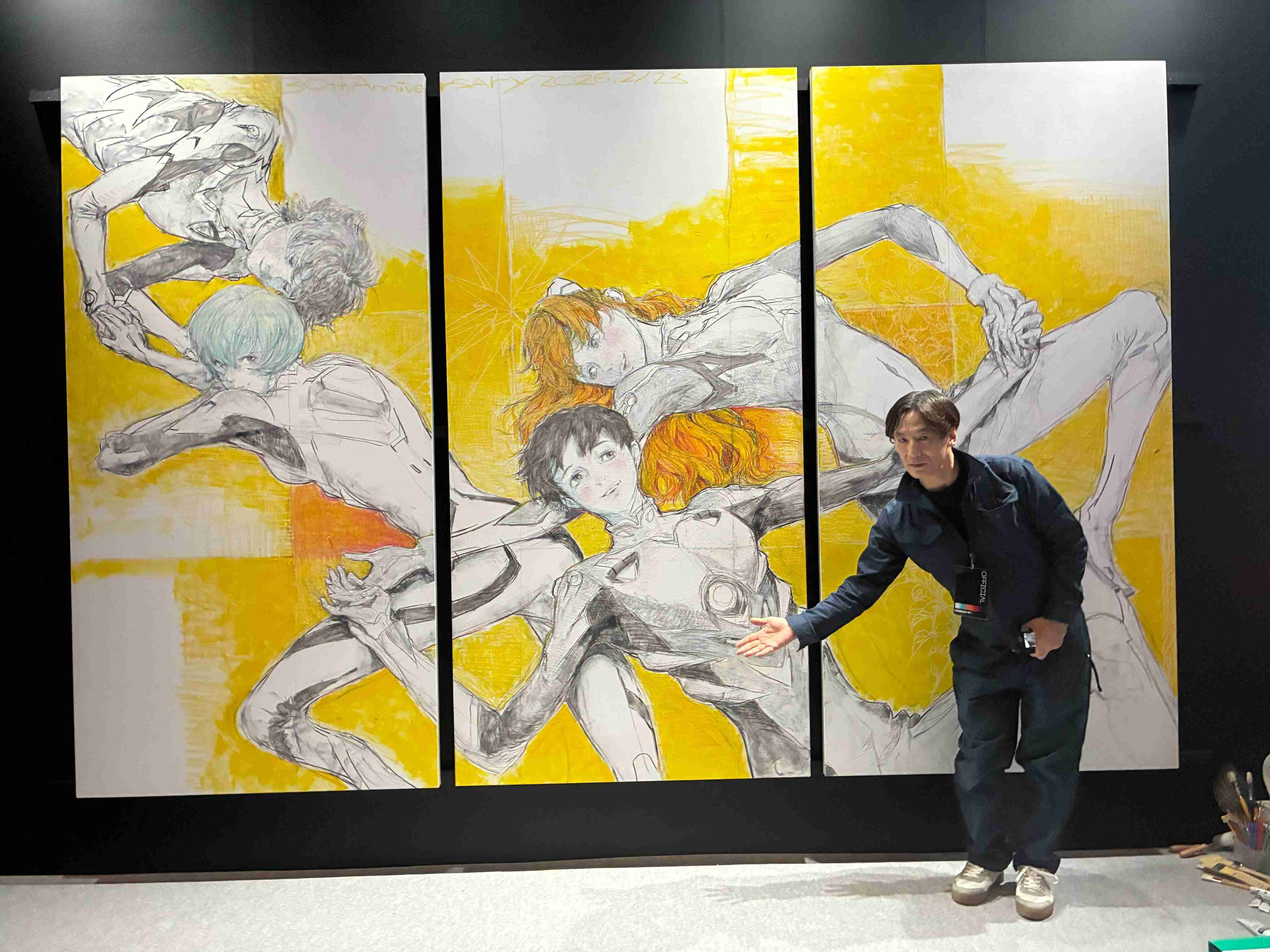 『エヴァ』完全新作シリーズ制作発表　制作はスタジオカラー・CloverWorks　監督は鶴巻和哉・谷田部透湖