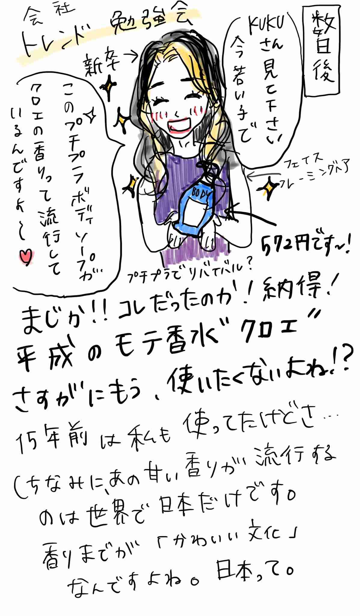 平成に流行った香水、今つけるとオバさん扱い？「クロエの香水はダサい」発言炎上で見えた“古い香り”の正体